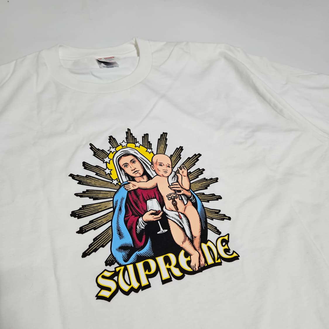 슈프림 블러드 반팔 티셔츠 화이트[XXL] 상품이미지2