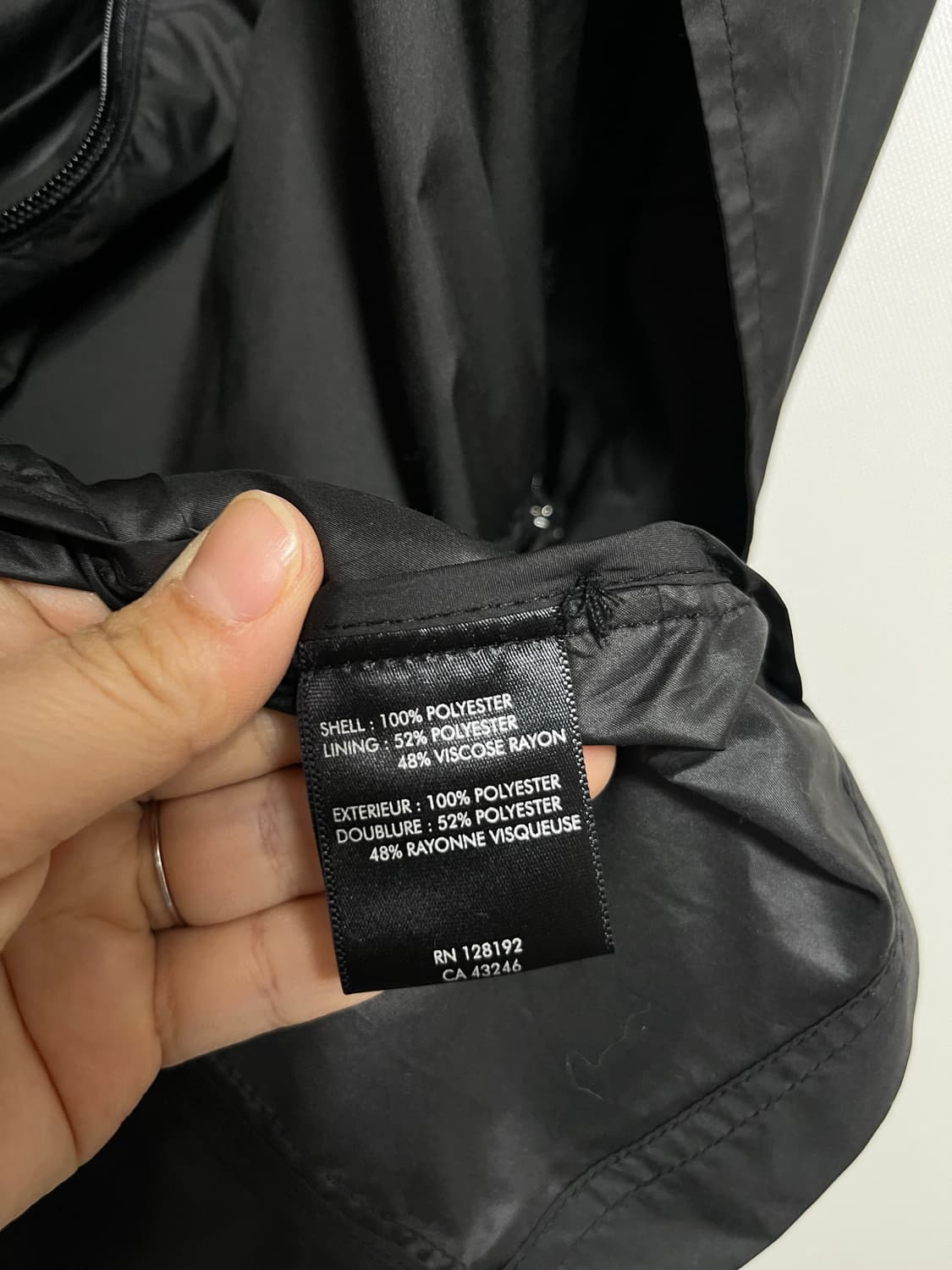 투미 TUMI 블랙 트렌치 코트 S 상품이미지3