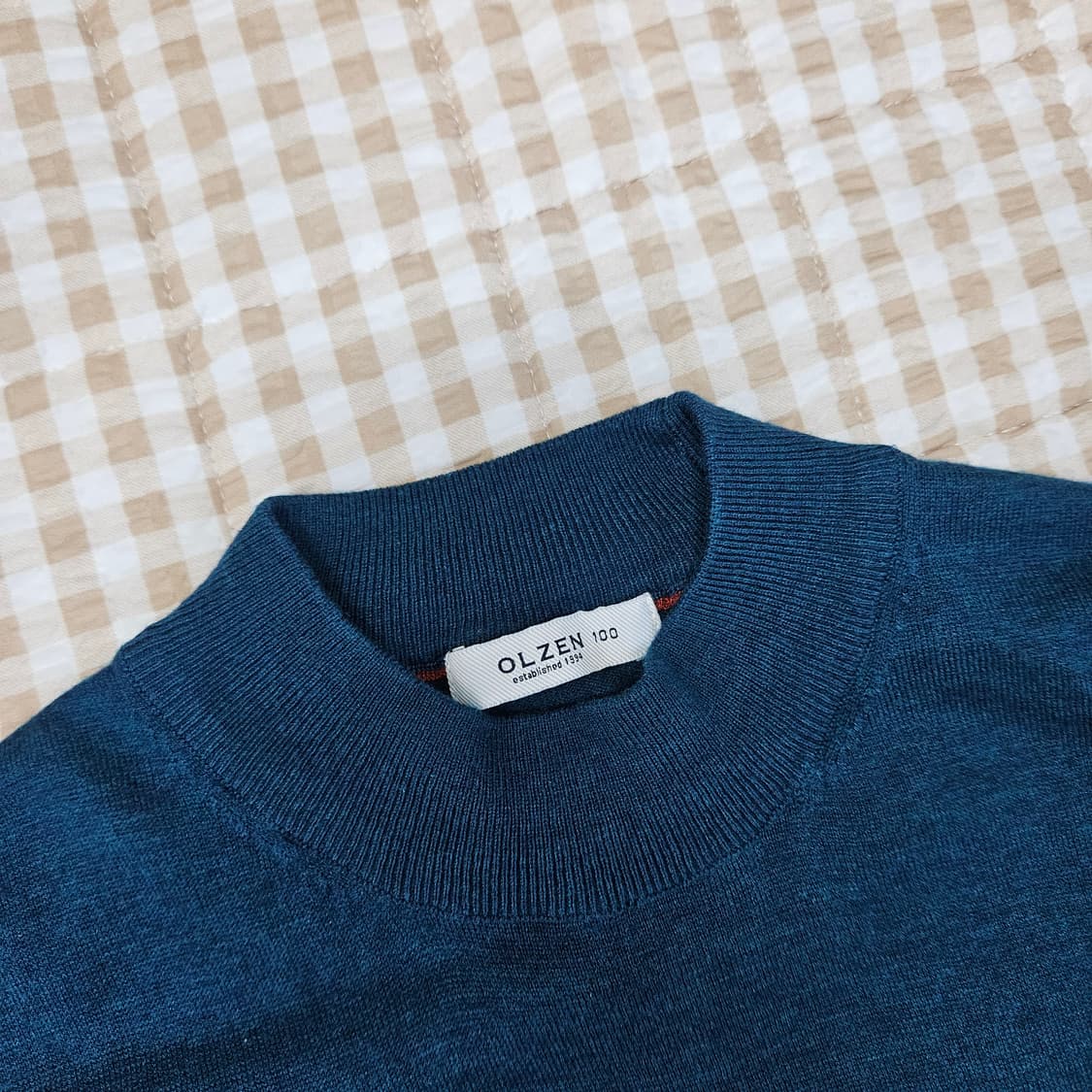 올젠 반소매 니트티 남자100 상품이미지2