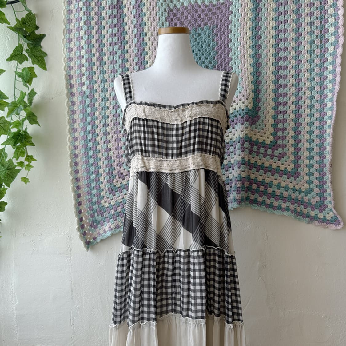 셀니빈티지 패치원피스 상품이미지5