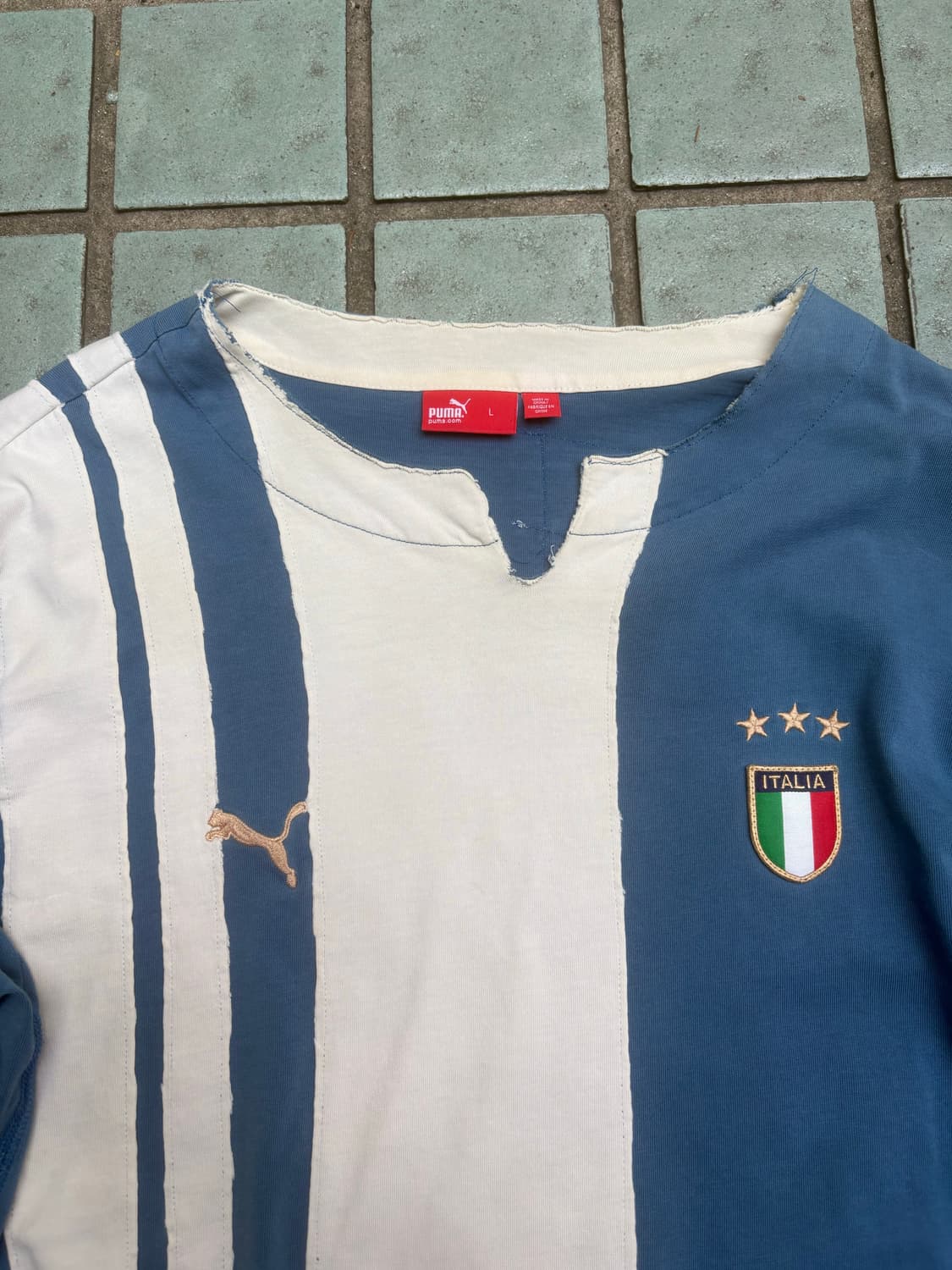 푸마 이탈리아 롱슬리브 M 상품이미지3