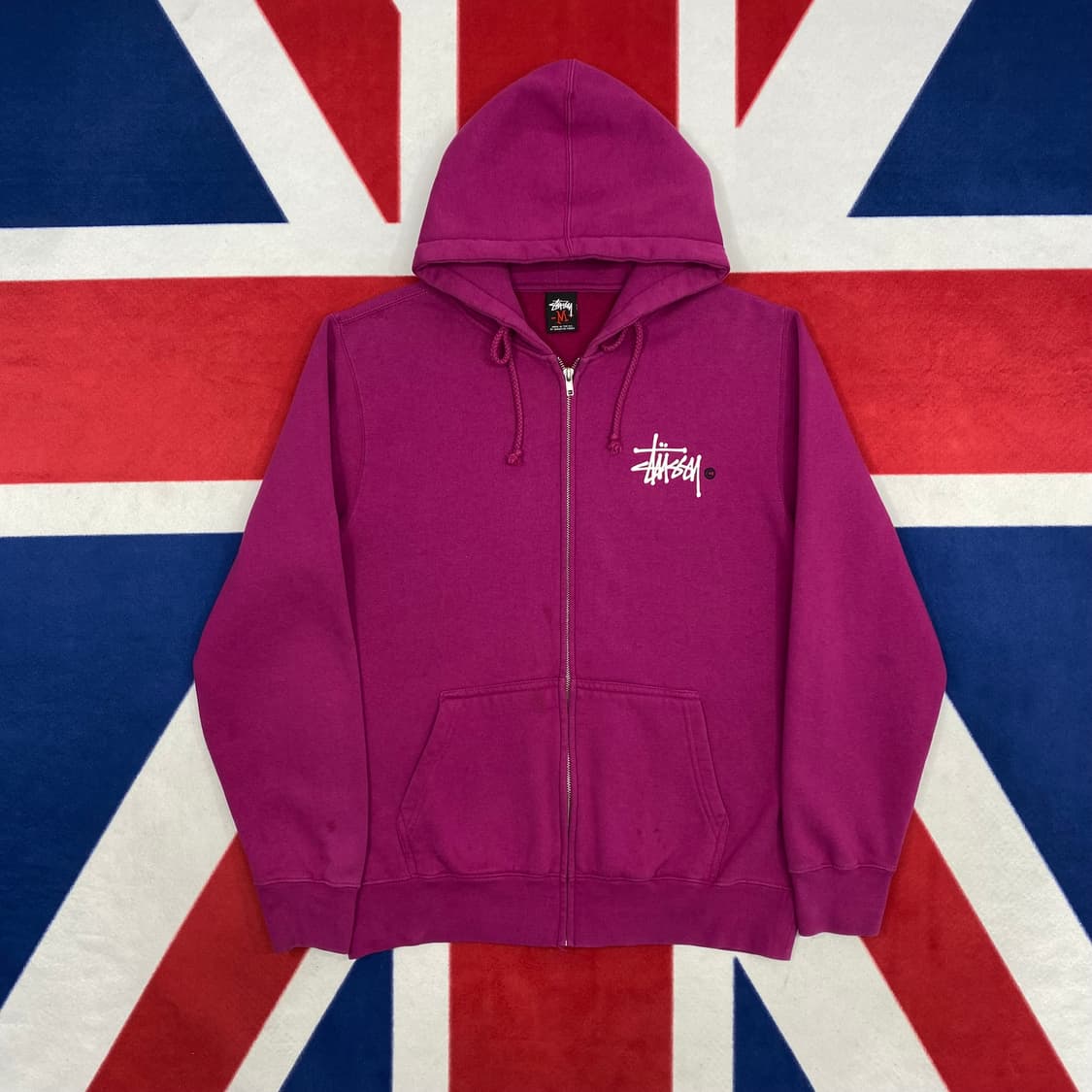 스투시 00s 후드집업 M 상품이미지3