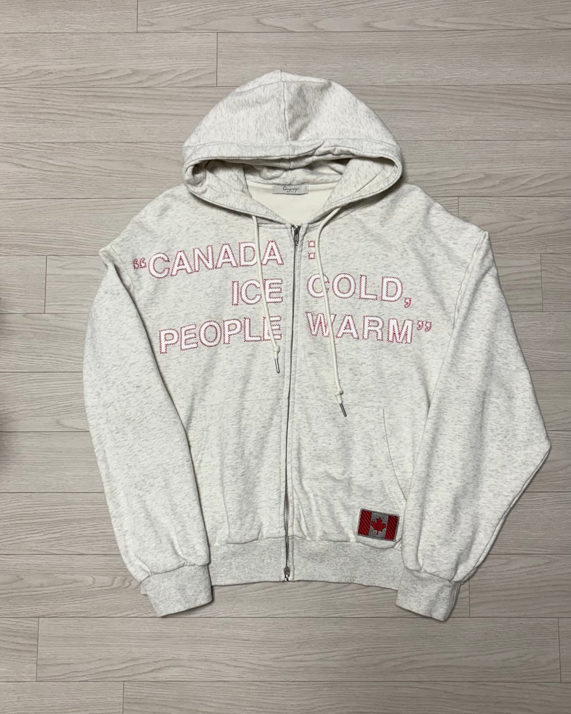 오아시스 보세 후드집업 상품이미지1