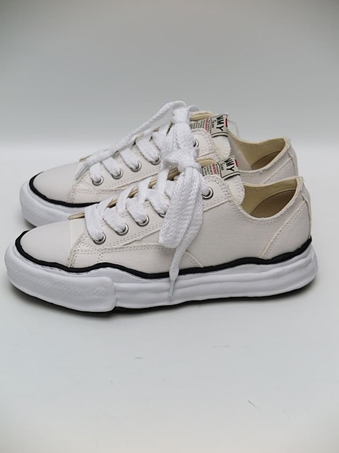 새상품 미하라 야스히로 피터슨 화이트 40사이즈 상품이미지3