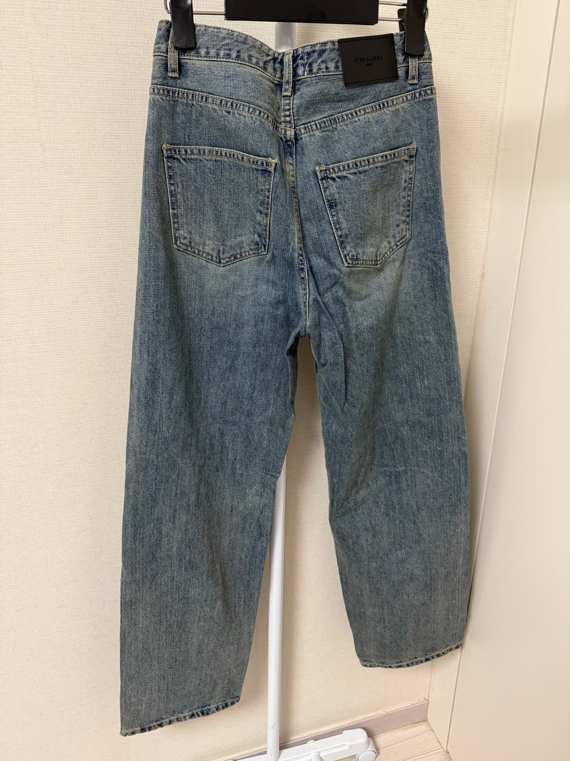 오버클래식 스트레이트 데님팬츠  상품이미지2