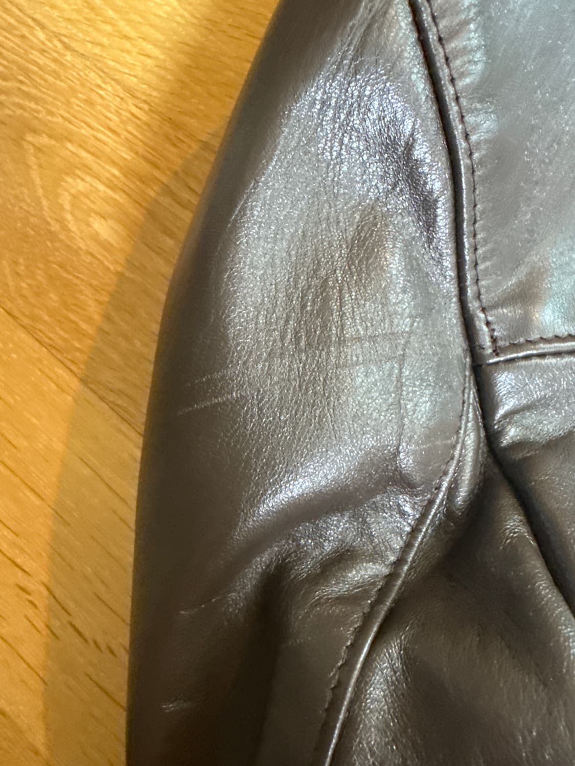 391 lightning dark brown horsehide 상품이미지5