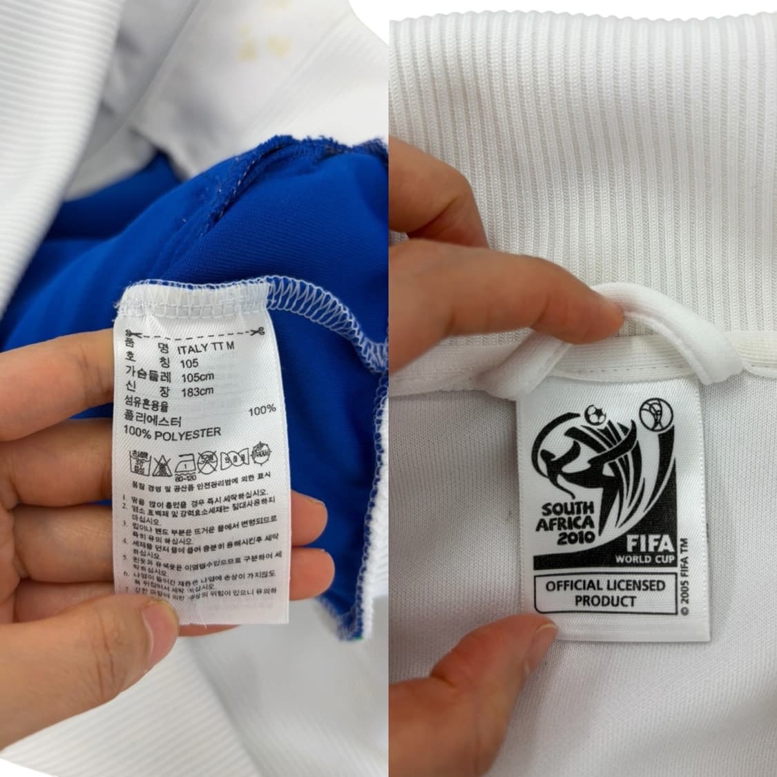 아디다스 이탈리아 트랙탑 (XL) 상품이미지9