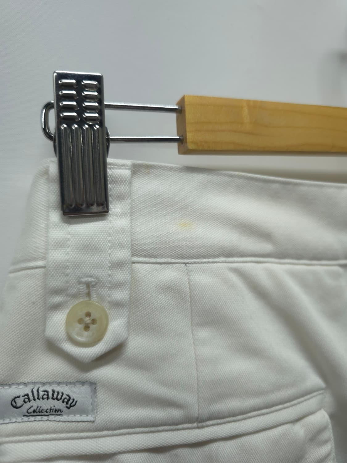 캘러웨이 컬렉션 남성 화이트 플랩 포켓 면바지 (30) 상품이미지8