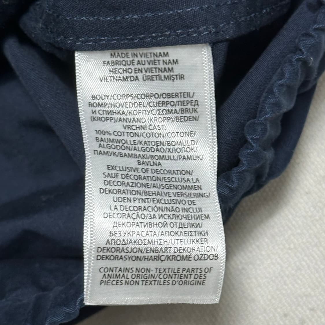 XL 폴로랄프로렌 네이비 베이포트 포폴린 자켓 상품이미지5