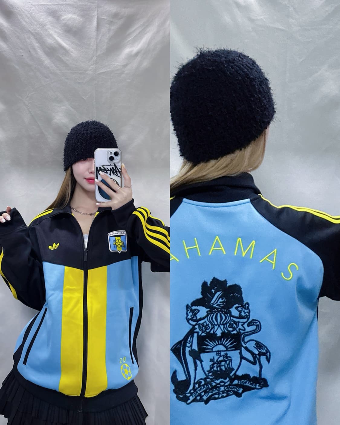 아디다스 바하바스 팀 빅로고 트랙탑  상품이미지1