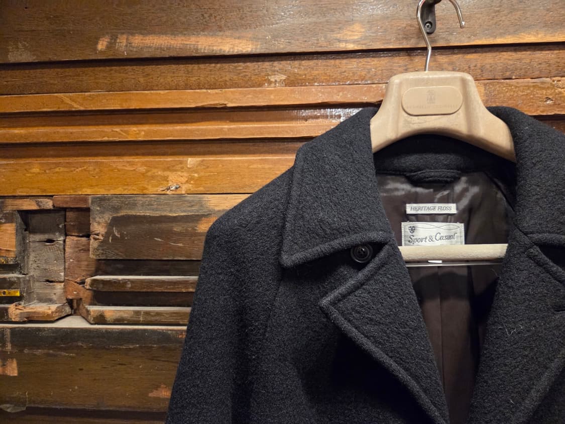 헤리티지 플로스 트위드 래글런코트 상품이미지4