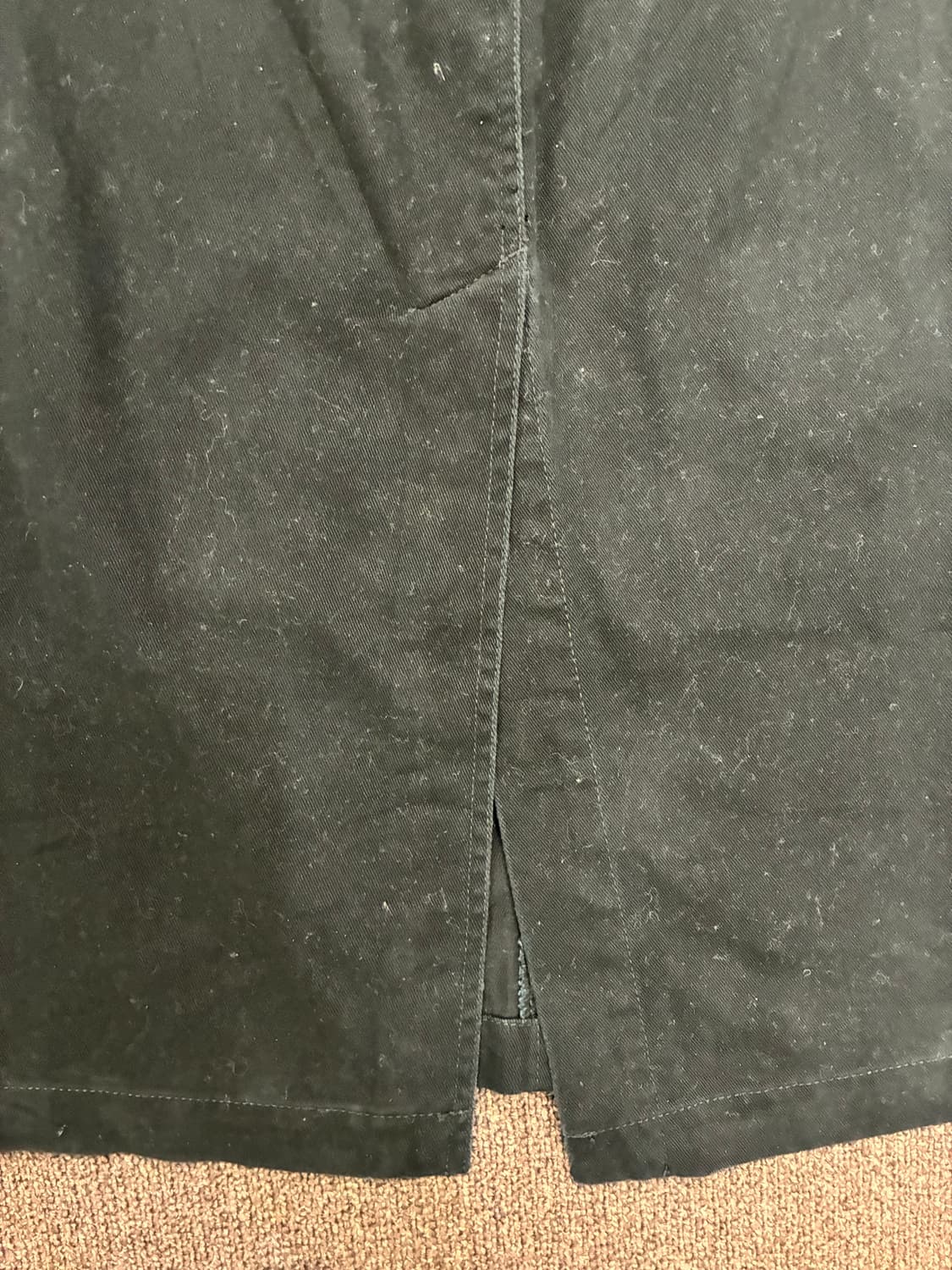 4)niko and 빈티지 여성 블랙 코튼 롱스커트 상품이미지6