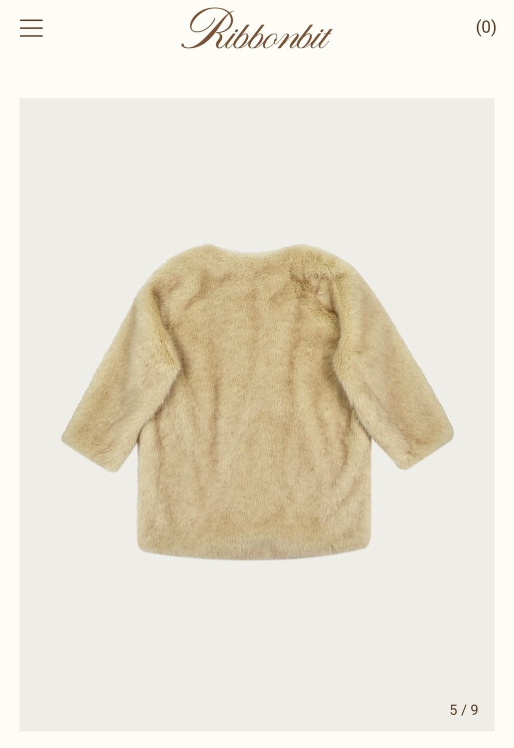 리본빛 제이드퍼 베이지 상품이미지2