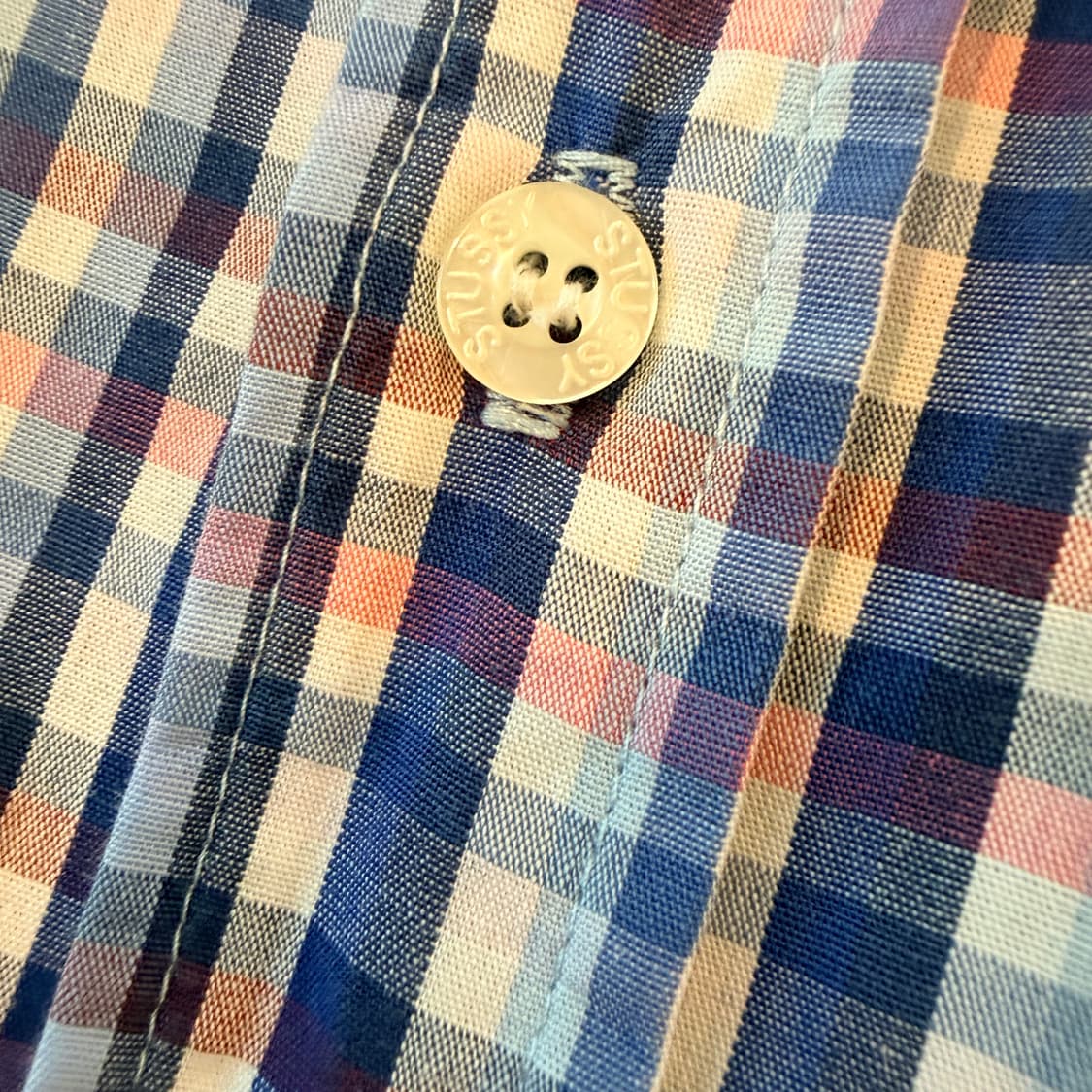 90 스투시 체크 셔츠 상품이미지6