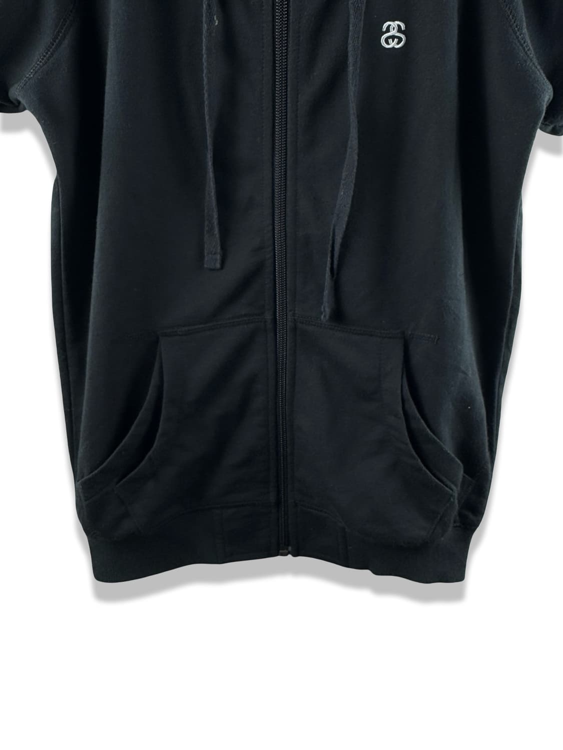 스투시 샤넬 SS로고 딱붙 반팔후드집업1837 상품이미지4