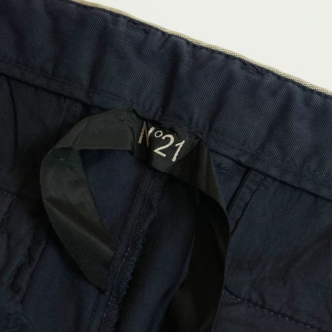 N21 코튼 테이퍼드핏 팬츠 PR1825 상품이미지6