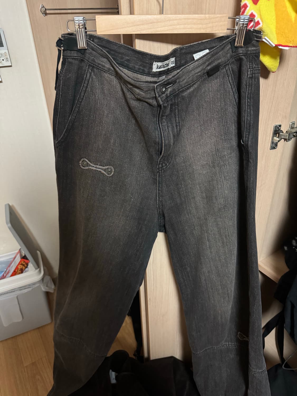 카락터 월렛 데님 팬츠 상품이미지2