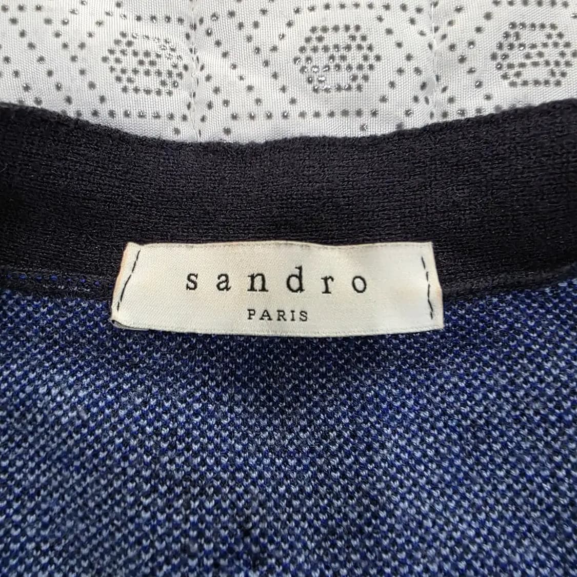 SANDRO 산드로 라이트닝 패턴 니트 가디건 Free 상품이미지7