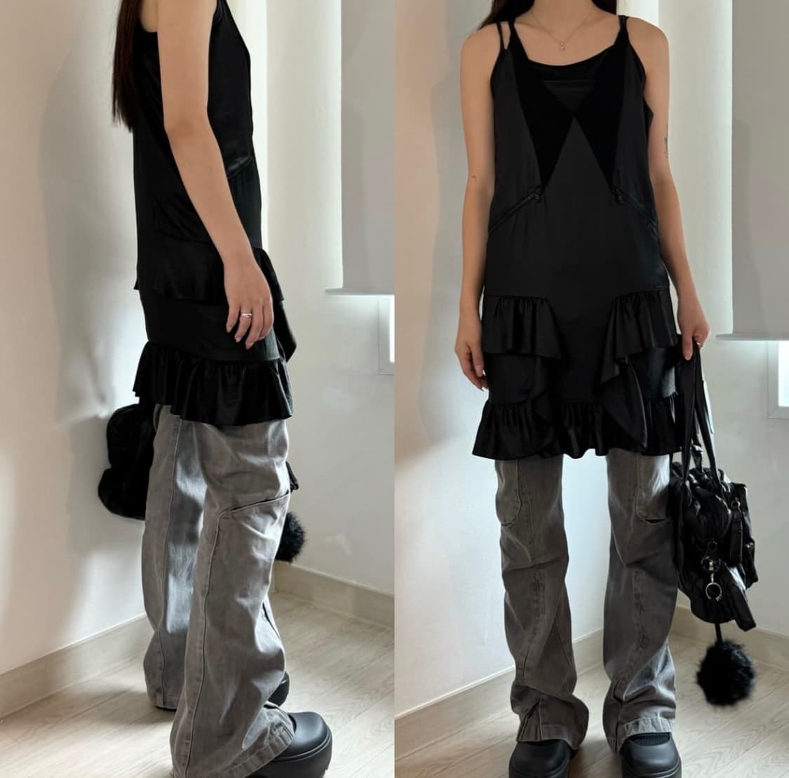 디젤 프릴 원피스 상품이미지4