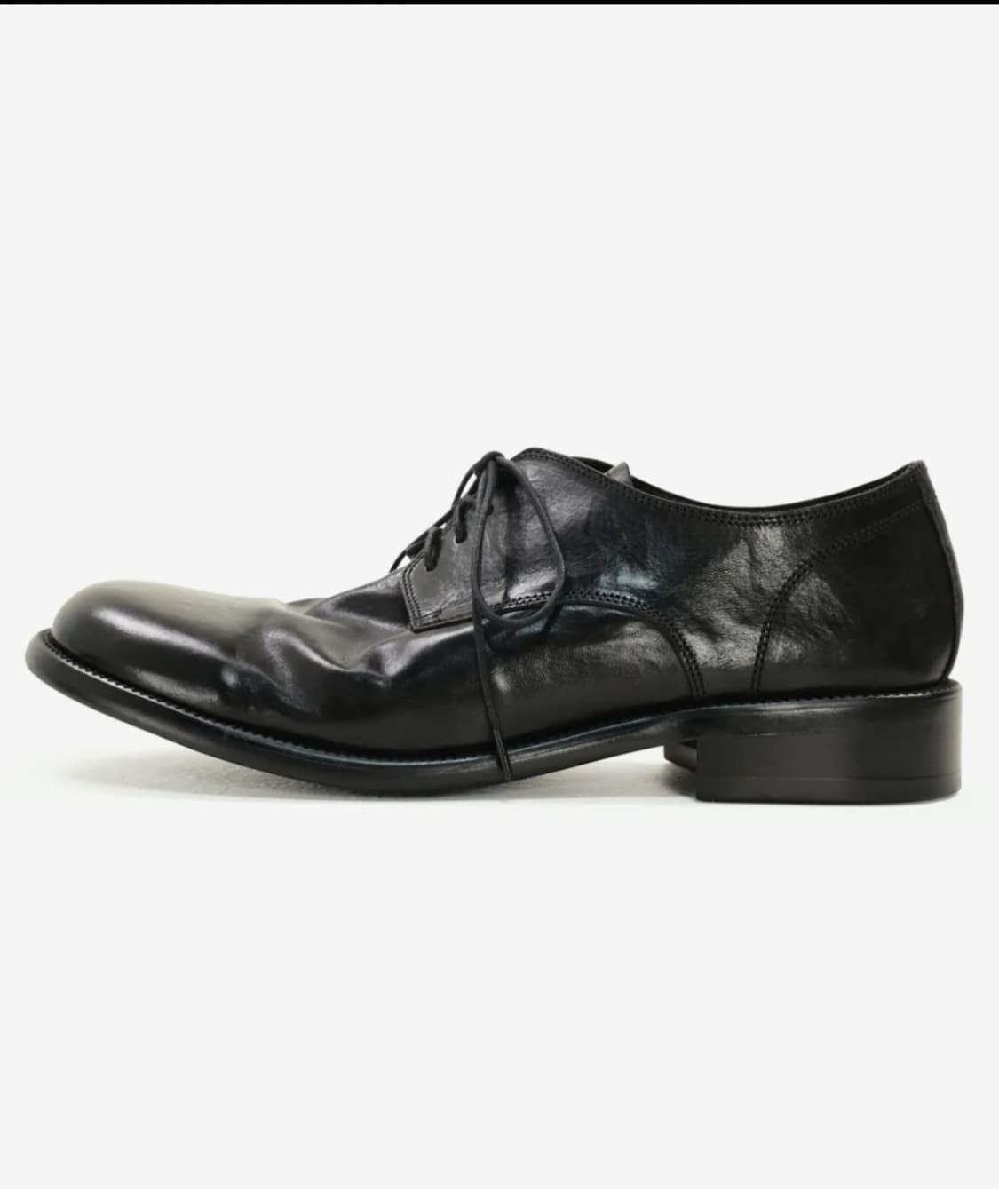 야세 홀리 홀스하이드 컴포트 더비슈즈 블랙 270 상품이미지5