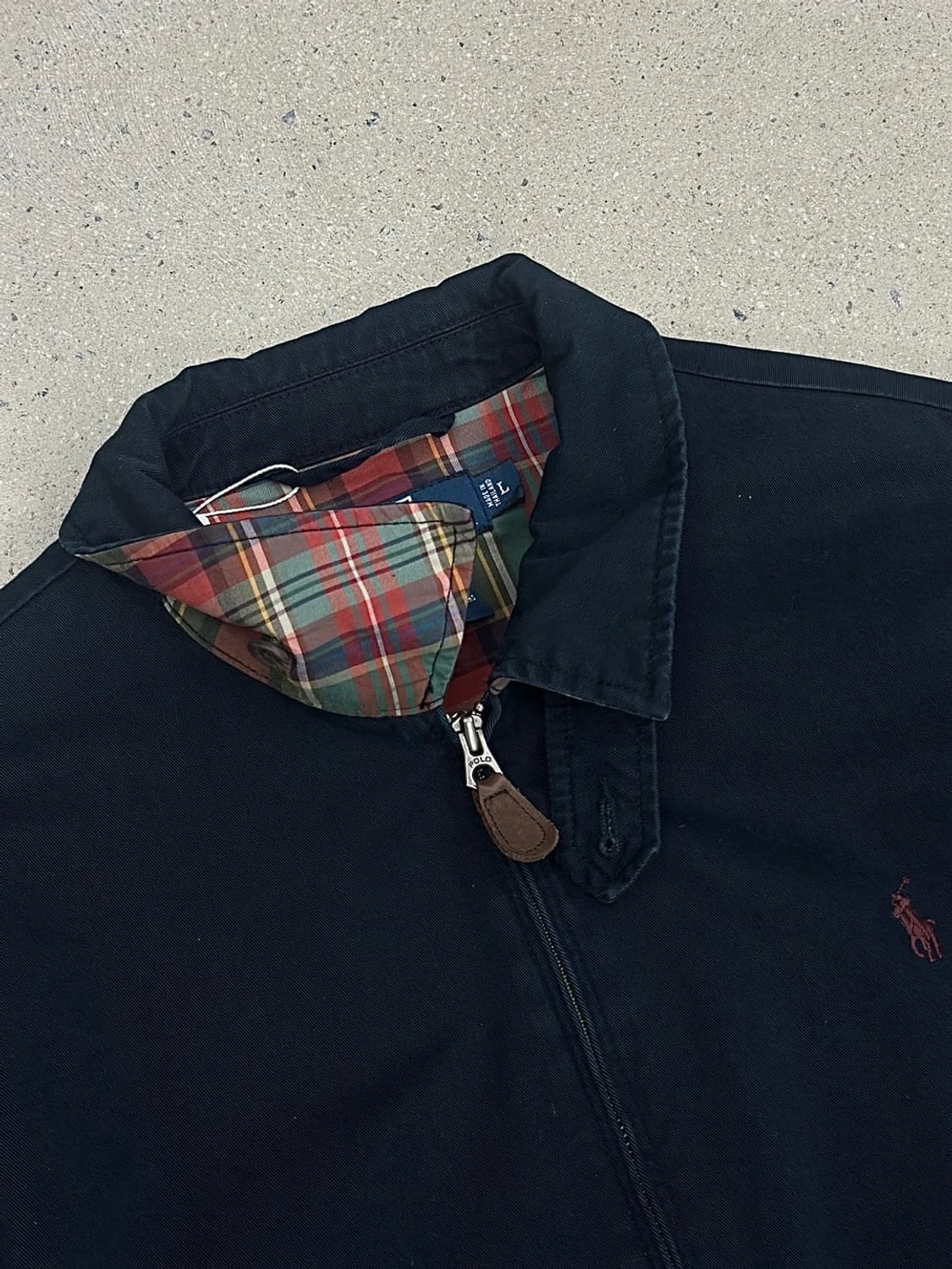 폴로 랄프로렌 체크 라이닝 해링턴 자켓  상품이미지8