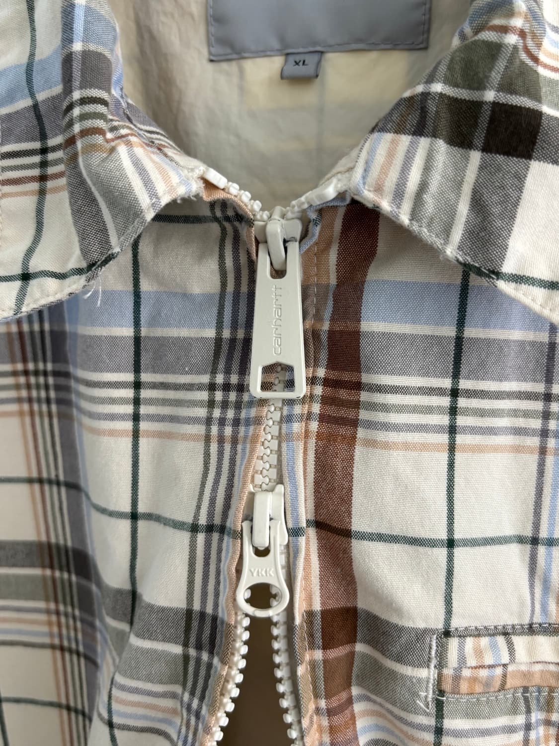 carhartt WIP 칼하트 빌레이 체크 자켓 상품이미지5