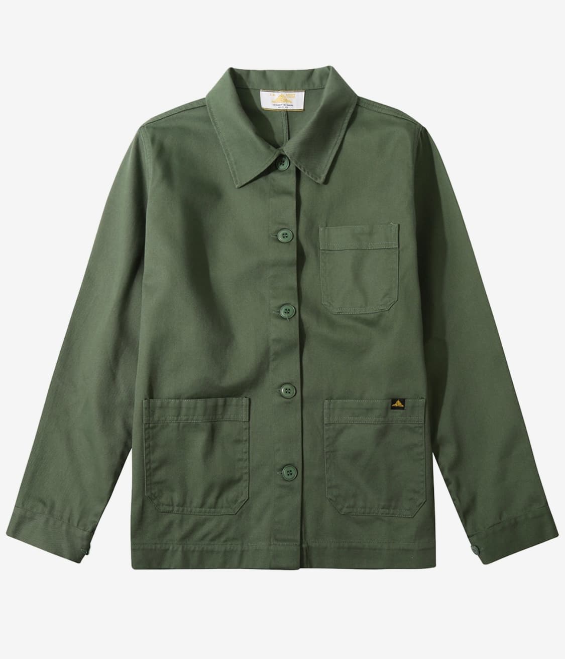 르몽생미셸 코튼트윌 프렌치 워크자켓 카키 XL(50) 상품이미지2