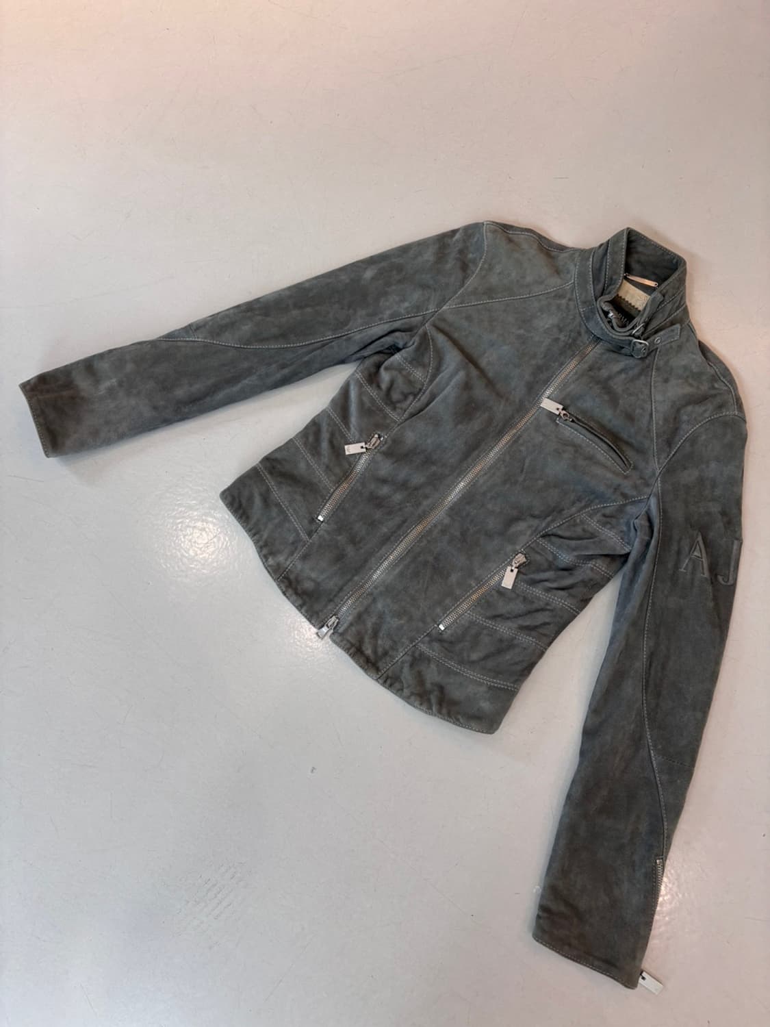 Vintage Armani Leather Jacket 상품이미지3