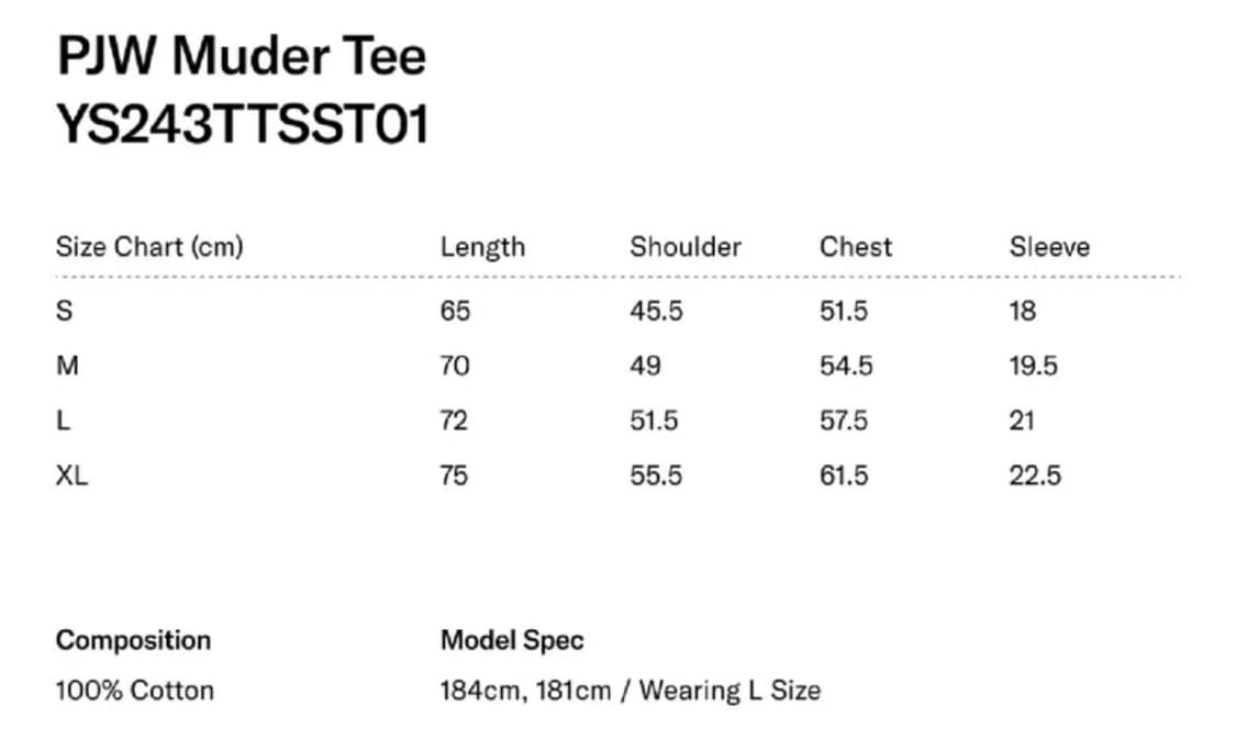 예스아이씨 PJW Muder Tee Light Green S 상품이미지7