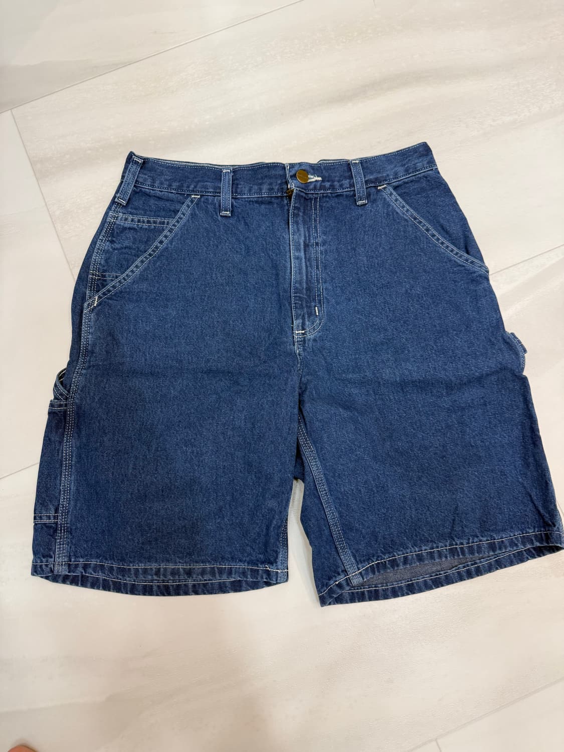 빈티지 칼하트 데님 쇼츠 상품이미지1