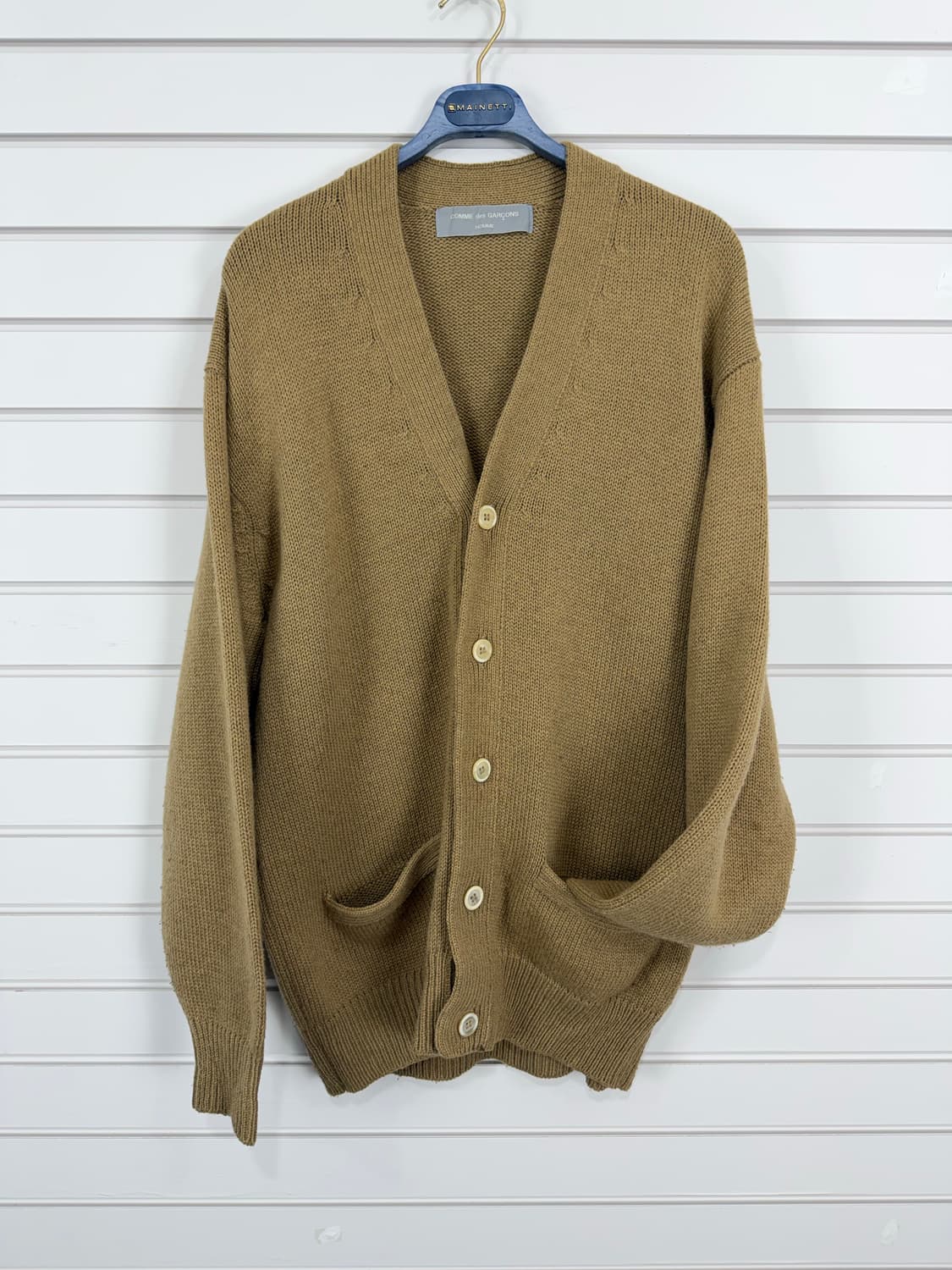 80's Comme des Garcons Homme 레이 가와쿠보 가디건 상품이미지1