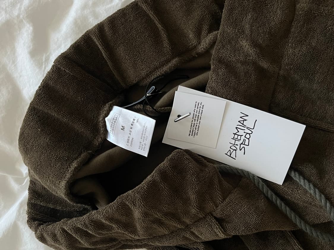 보헤미안 서울 트레이닝 팬츠-카키 상품이미지3