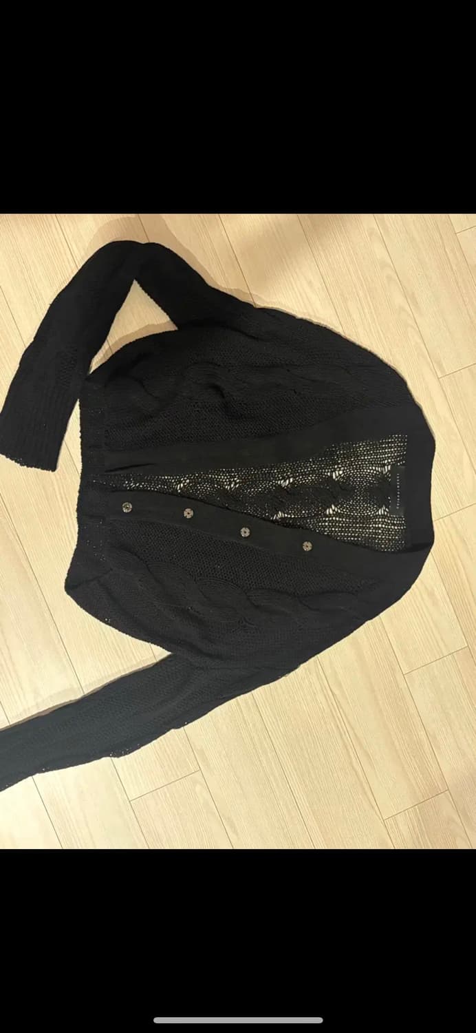 트리밍버드 가디건 Twisted See-through Cardigan 상품이미지3