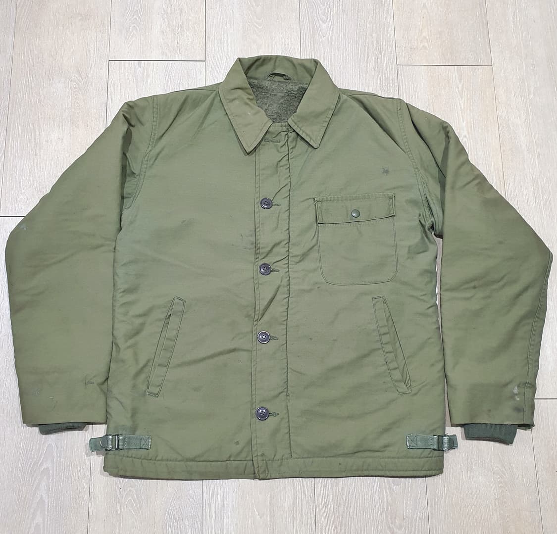 오리지널 미해군 a-2 덱자켓 m 100~105 상품이미지1