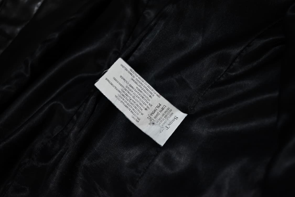 Armni jenas 90s vegan leather coat  상품이미지8