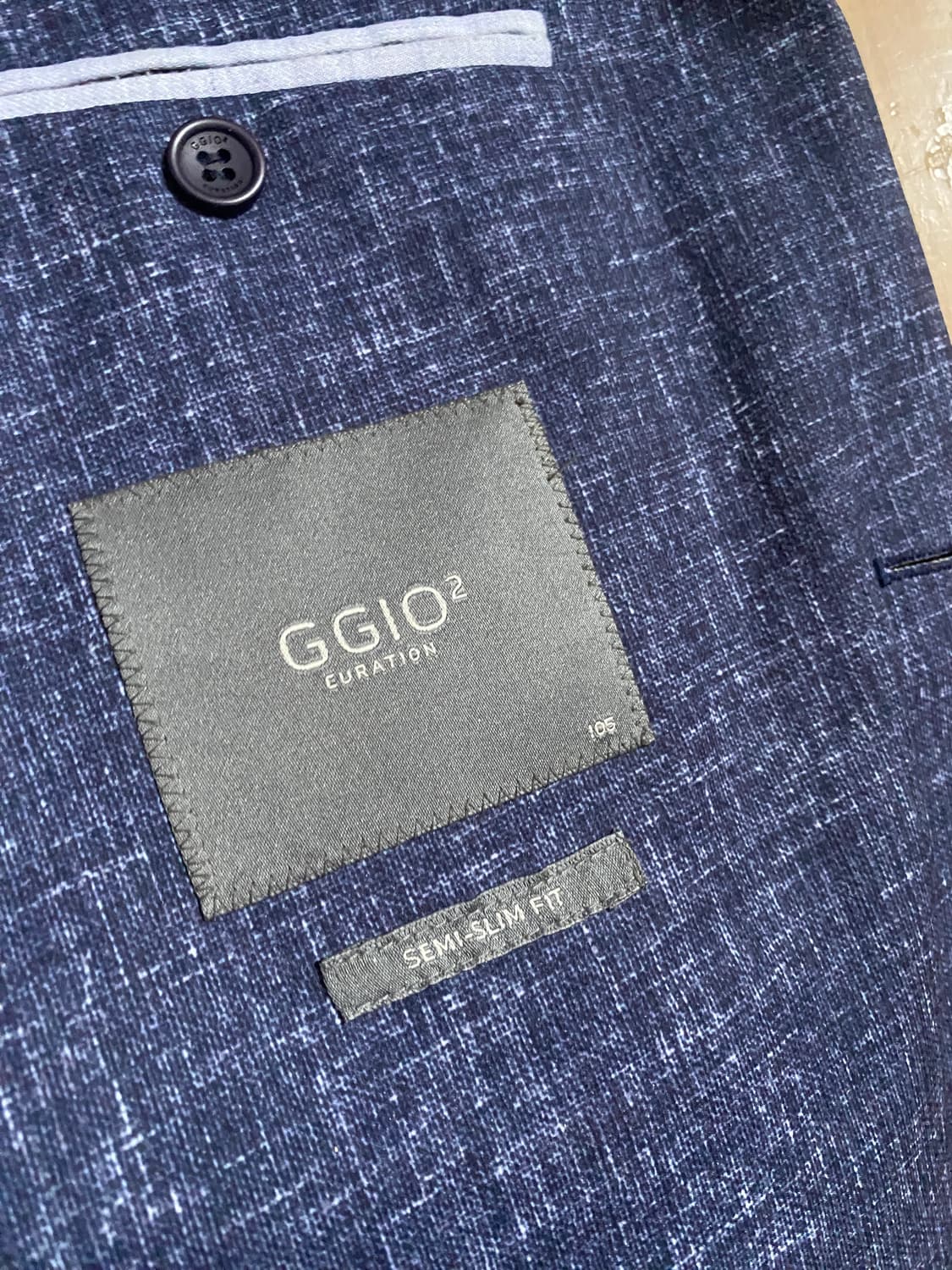 코오롱 GGIO2 여름 블루 자켓 105 (국내100) 상품이미지6