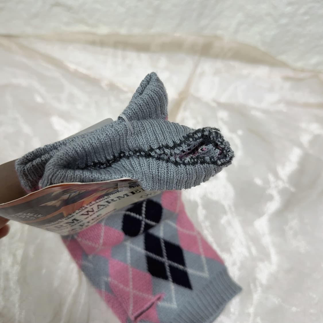 빈티지 마름모꼴 손토시 팔토시 상품이미지3