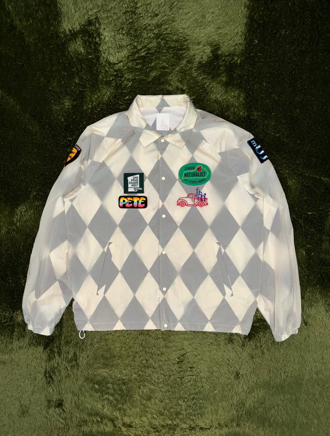 [M] FETCH 페치 선데이 패치워크 립스탑 코치 자켓 상품이미지1