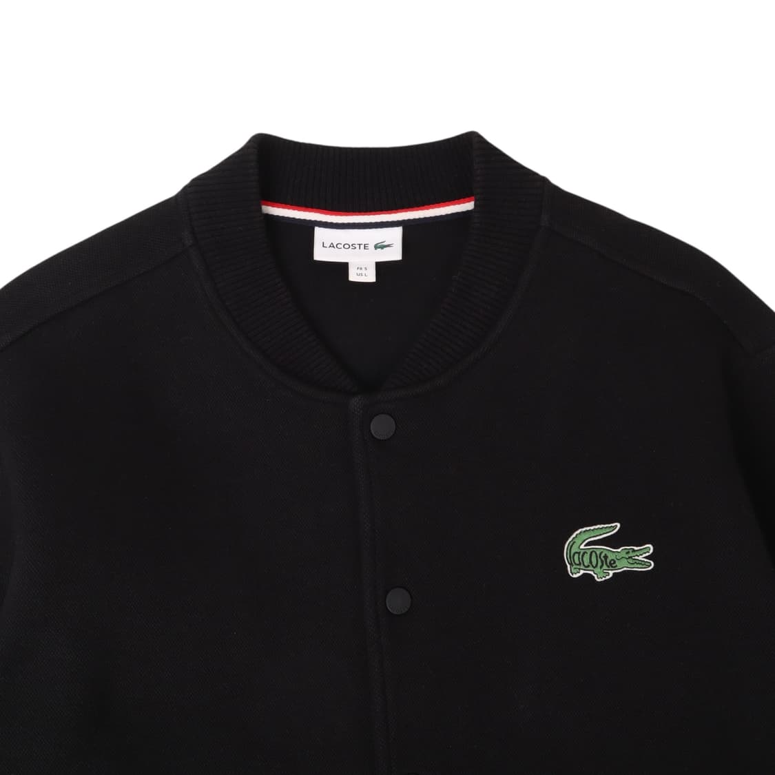라코스테 블랙 코튼 스타디움 바시티 자켓 상품이미지2
