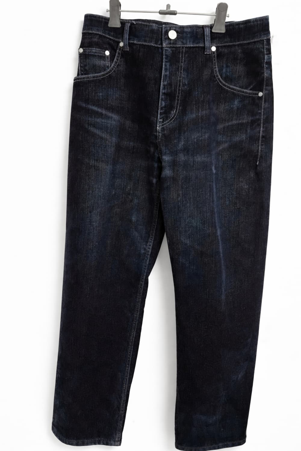 25fw 시스템옴므 네이비 벨벳 바지 스트레이트 핏 78 상품이미지1