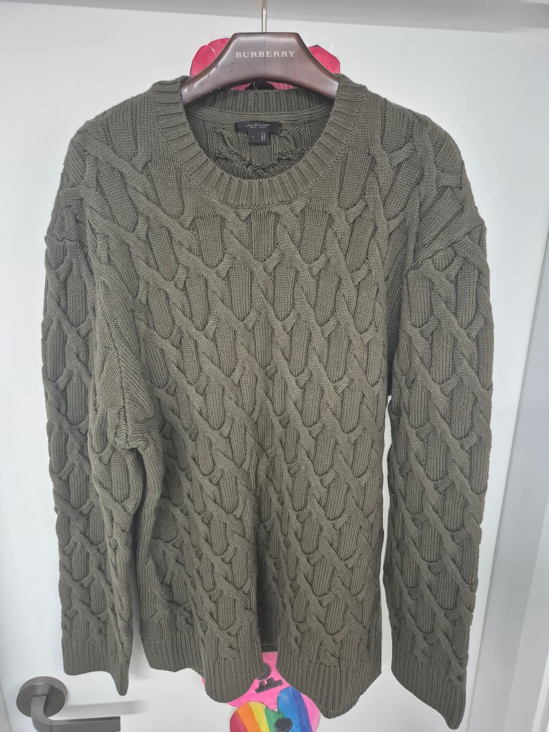 질스튜어트뉴욕/  꽈배기 니트/l 상품이미지1