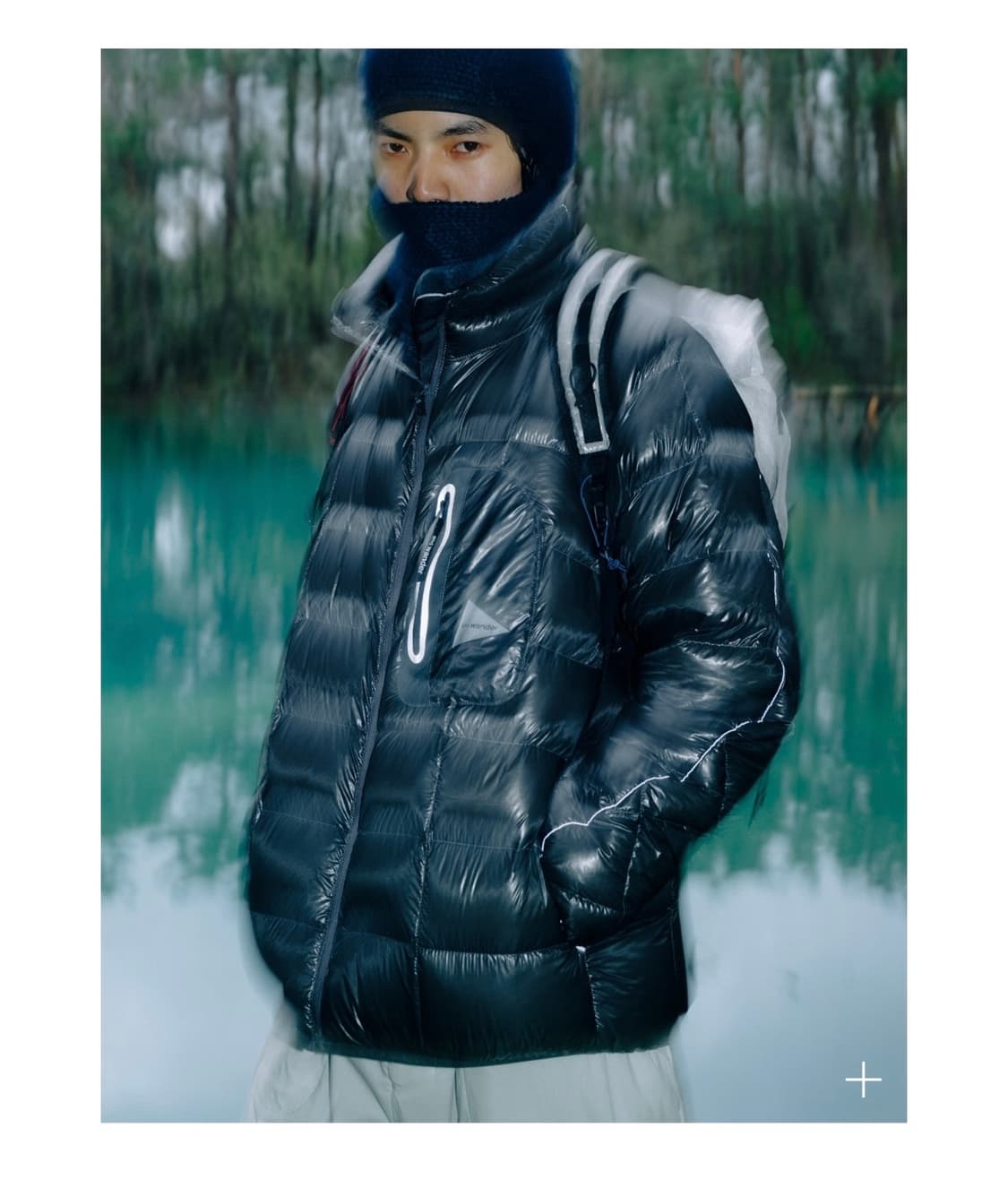 앤드원더 다이아몬드 스티치 다운 자켓 패딩 XL AND WANDER 상품이미지2