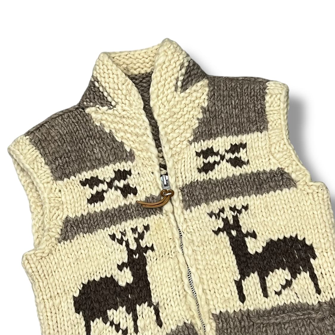 캐나다 노르딕 니트 베스트 s08397 상품이미지4