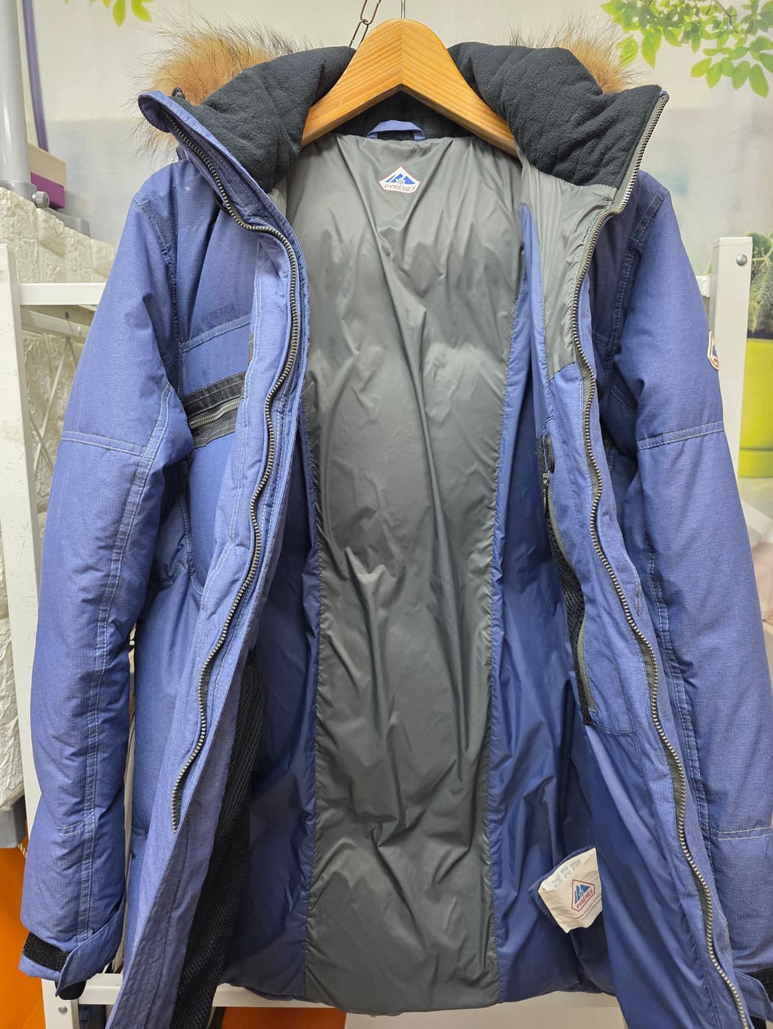 피레넥스 남성패딩 95 M 노르웨이 파카맨 헤비 다운파카 XD71 상품이미지5