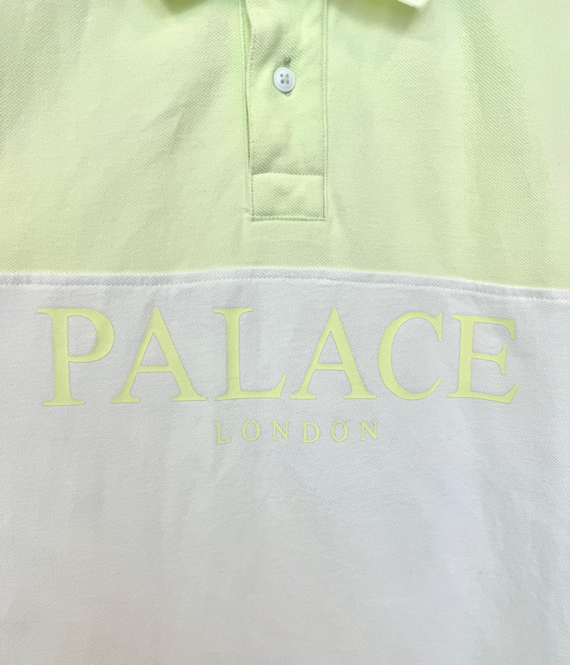 PALACE 푸어 돈 폴로 블록 디자인 피케 폴로셔츠 L 상품이미지3