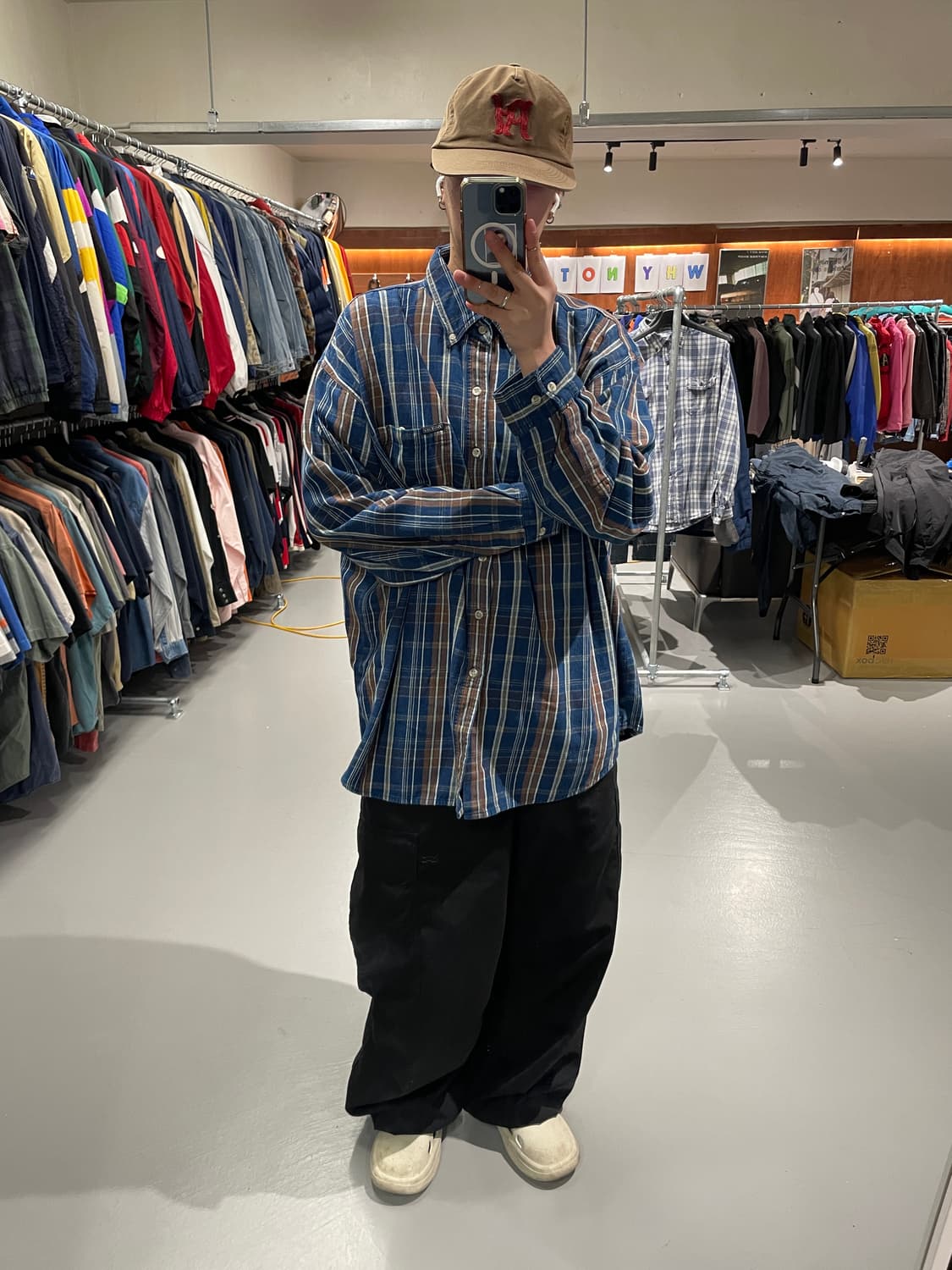 디키즈 체크 셔츠   상품이미지3