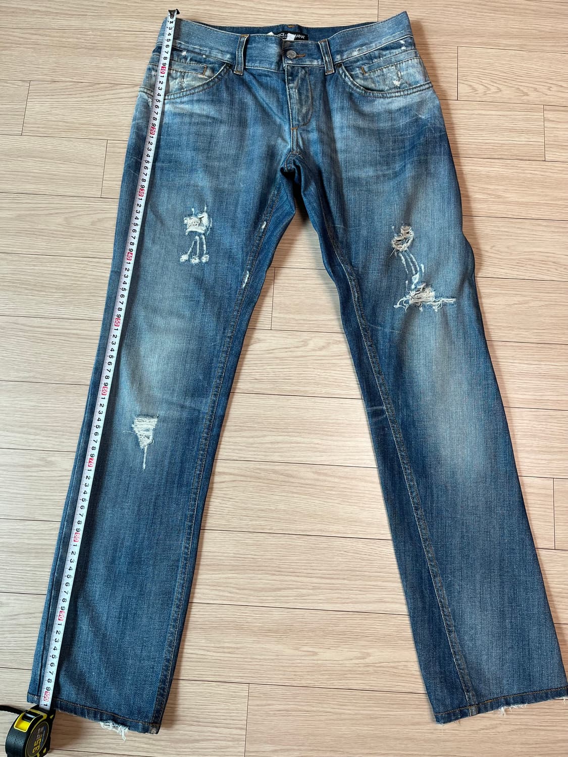 돌체앤가바나 데미지 워싱진 44(28-29인치) 정품 상품이미지5