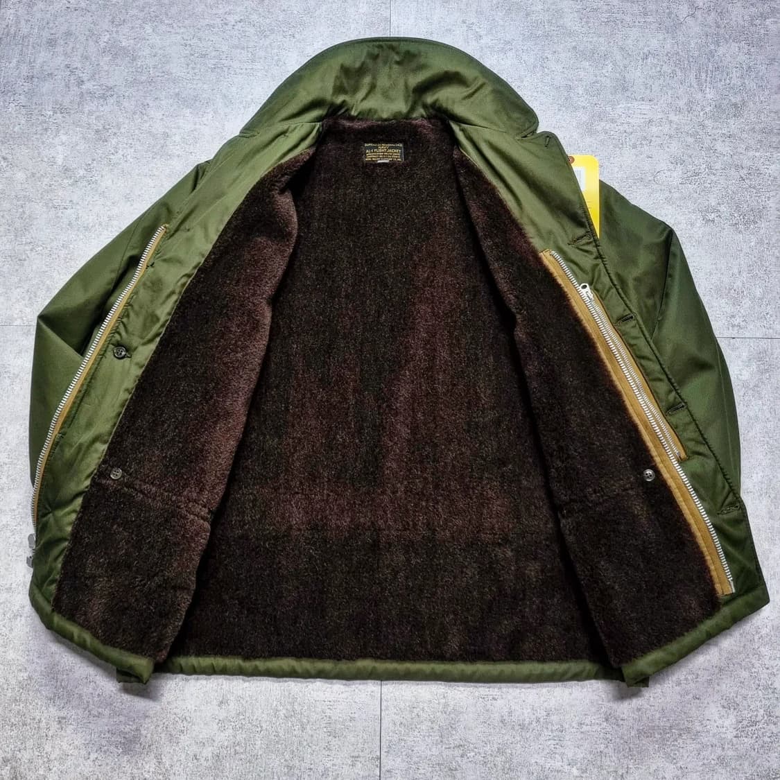 리얼맥코이 USN AL-1 플라이트 자켓 44sz [NEW] 상품이미지6