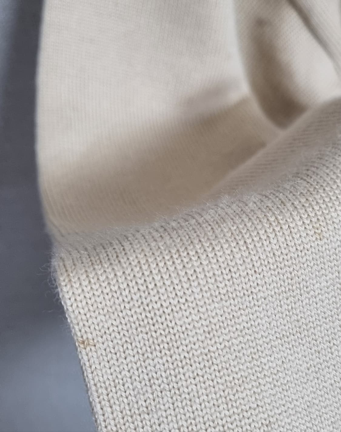 ~XL ) BALLY 발리 일본 빈티지 베이지 니트 가디건 상품이미지5