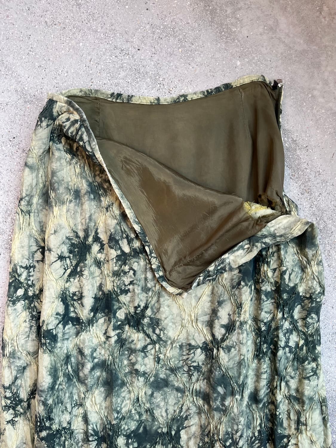 Vintage Tie-Dye Maxi Skirt 상품이미지2